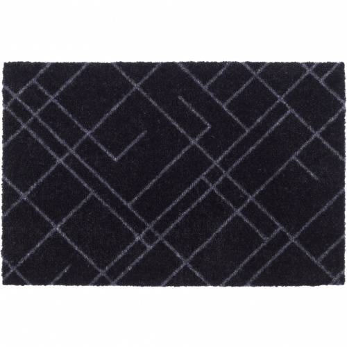 Tica Fußmatte Linien/Schwarz - 40x60