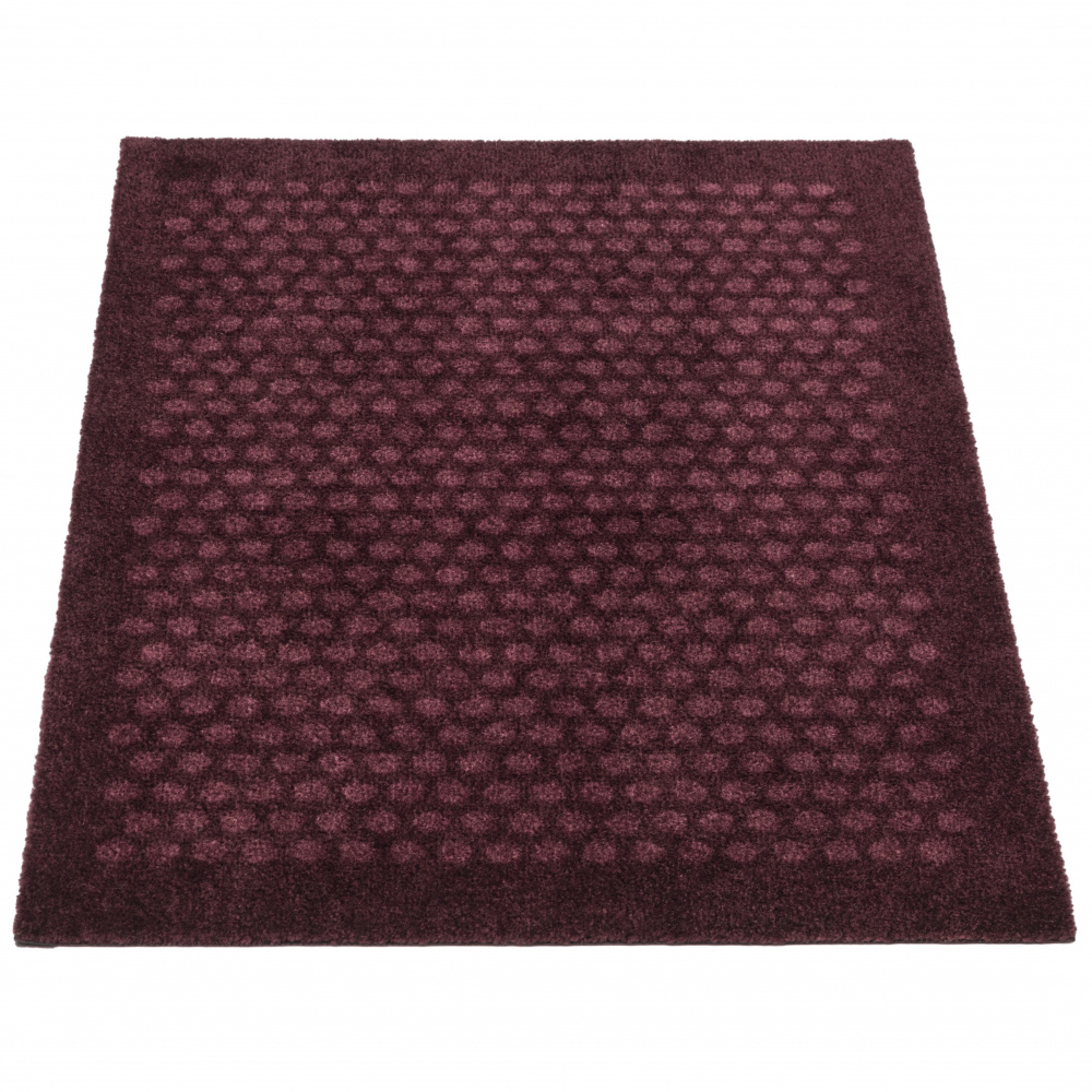 Paillasson Tica, pois/bordeaux -  60x90 - Image 5