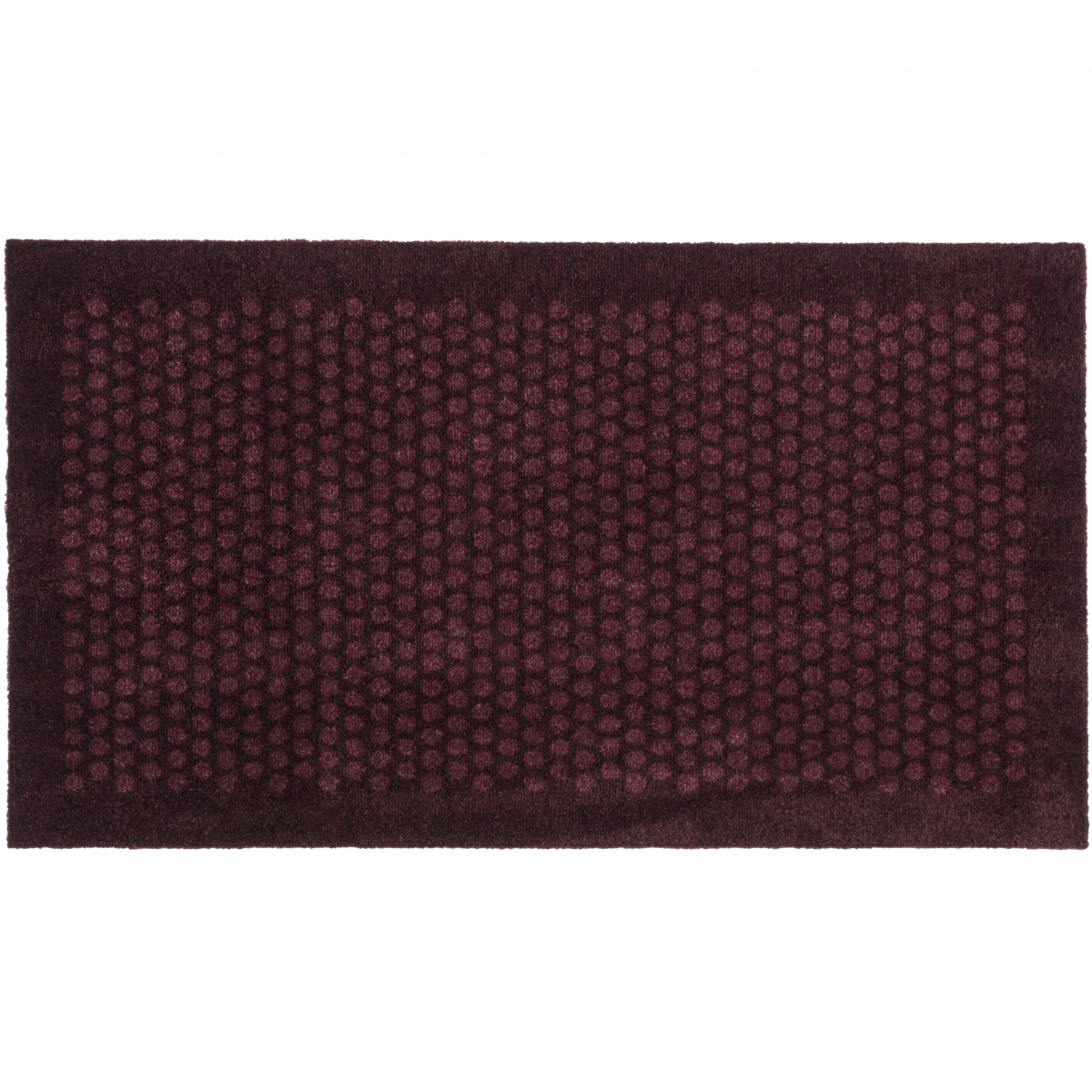 Paillasson Tica, pois/bordeaux - 67x120