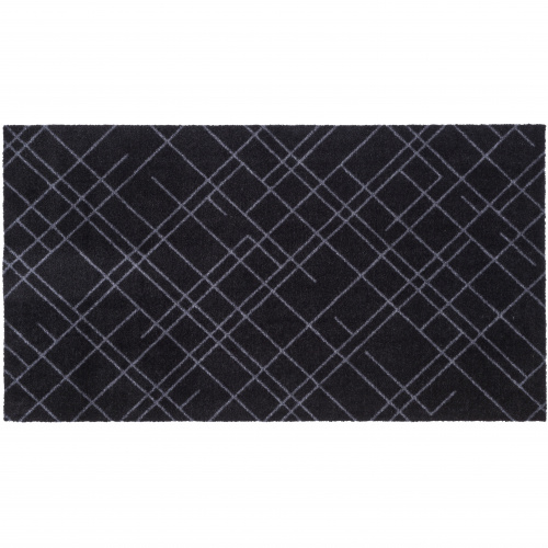 Tica Fußmatte Linien/Schwarz - 67x120