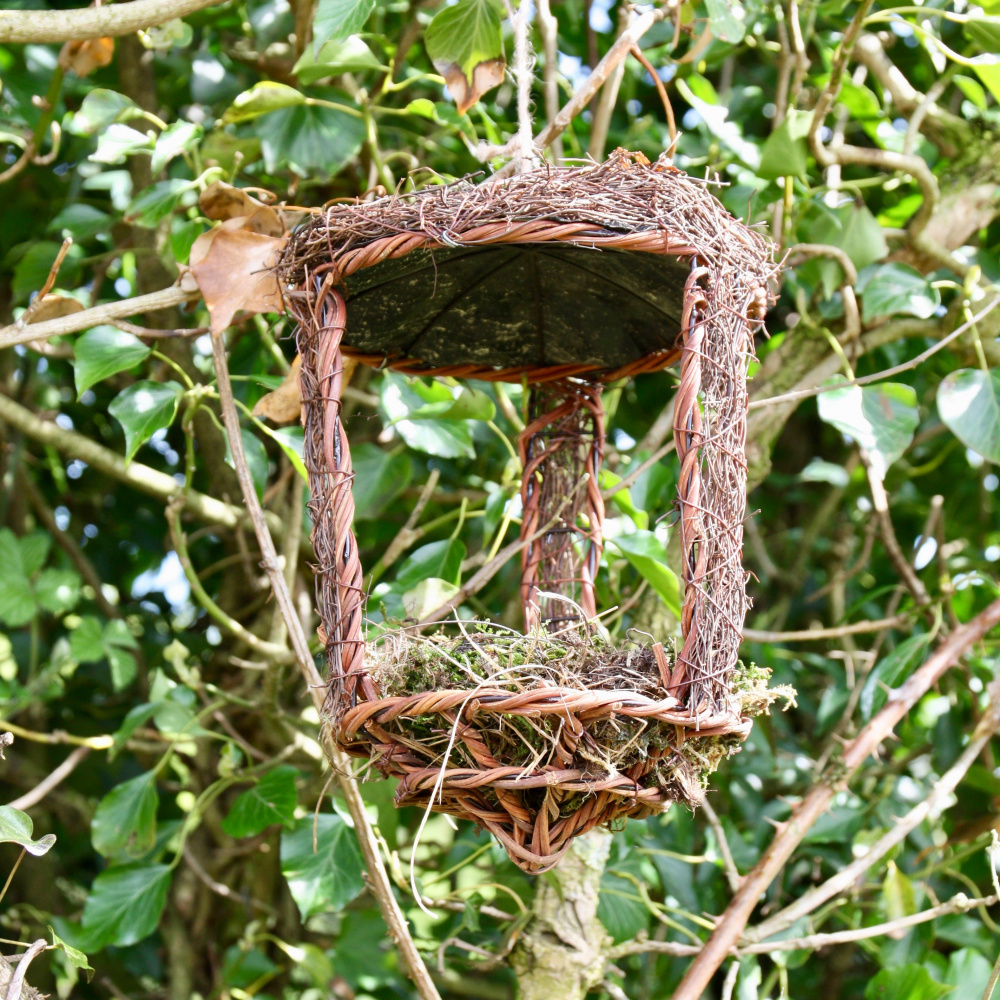Wildlife World open vogelnest van vlechtwerk - Afbeelding 3