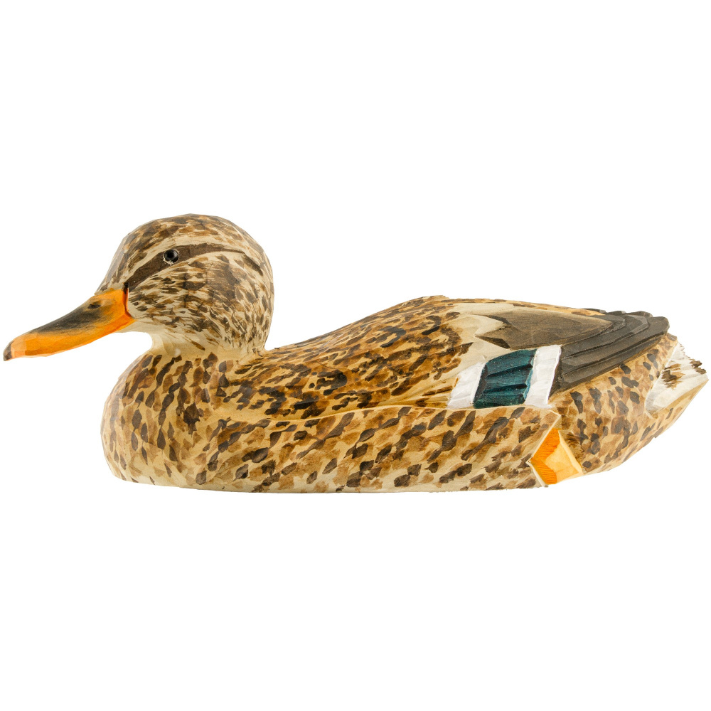 Wildlife Garden wooden bird - mallard, female - Image 3