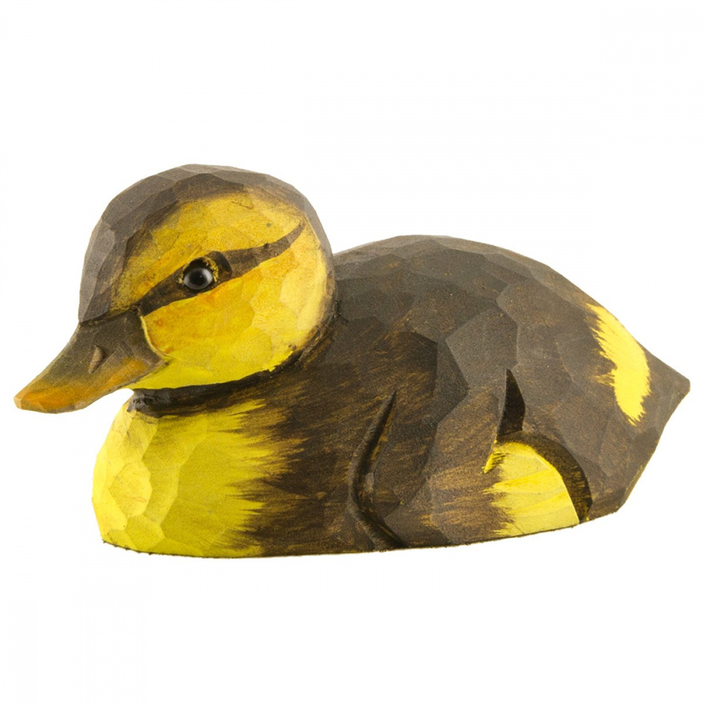 Oiseau en bois Wildlife Garden - canard colvert, caneton - Image 3