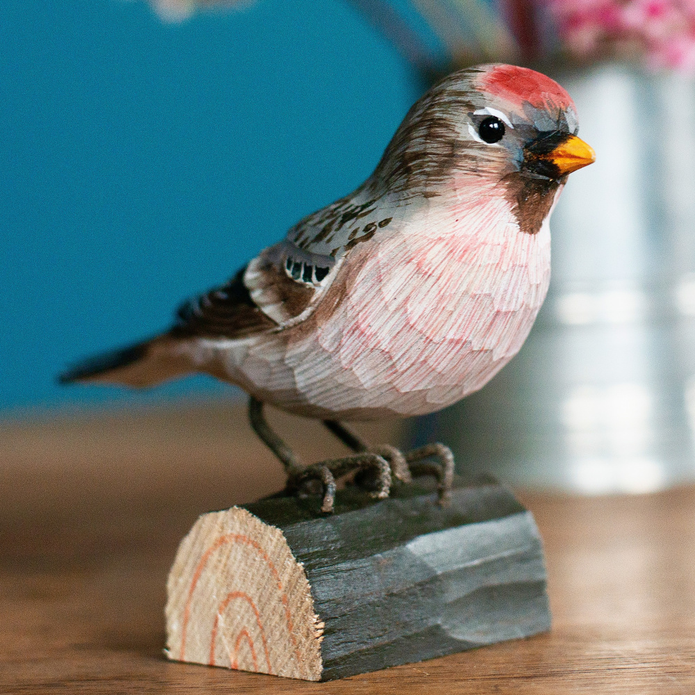 Oiseau en bois Wildlife Garden - acanthis