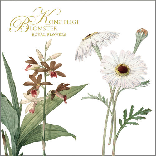 Koustrup & Co. Kartenmappe - königliche Blumen