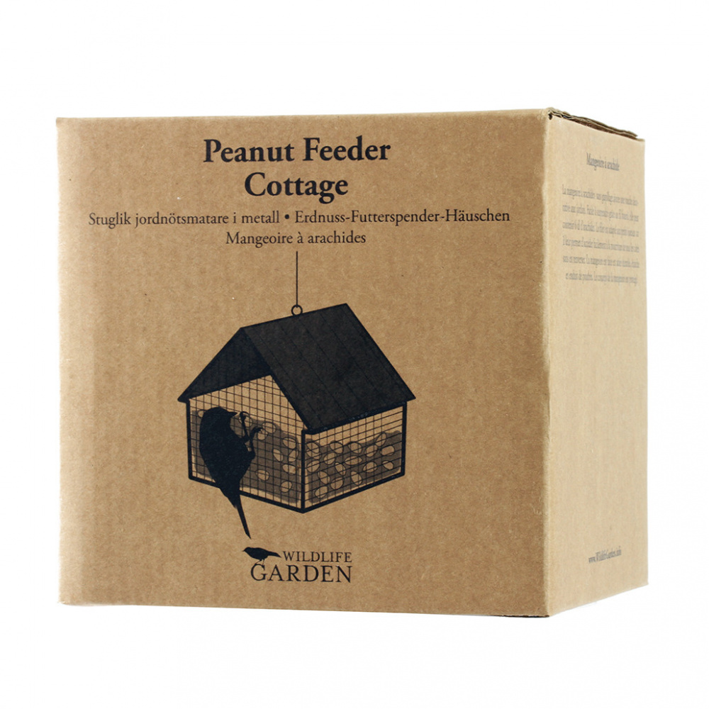 Wildlife Garden huis voor pinda's - zwart - Afbeelding 5