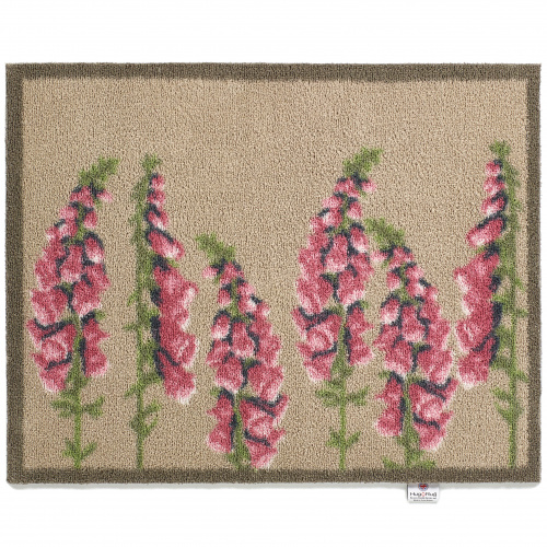 Hug Rug eco deurmat, 65x85 - Bloemen