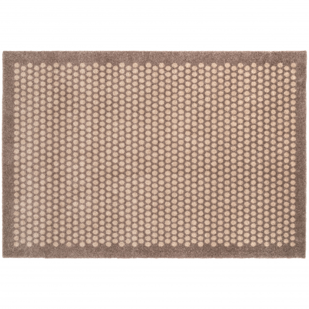Tica doormat, dots/sand -  90x130