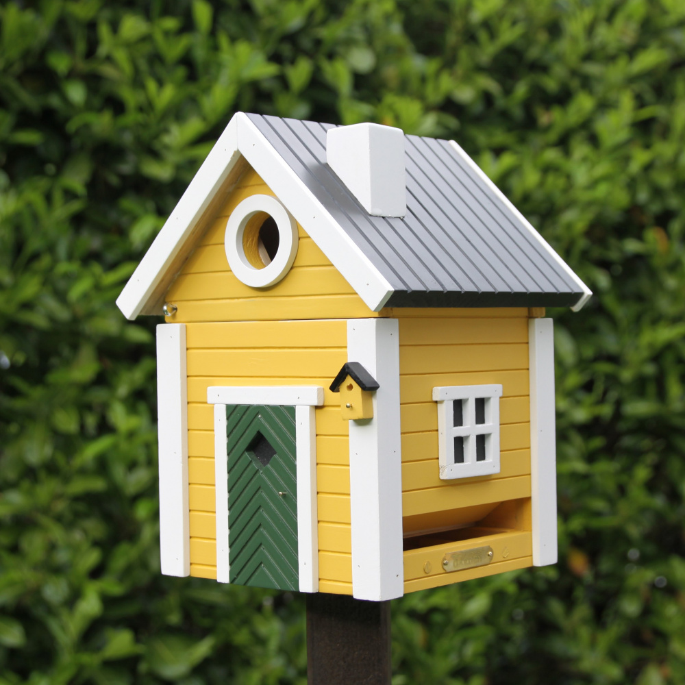 Wildlife Garden Vogelhaus/Futterautomat - Gelb - Bild 3