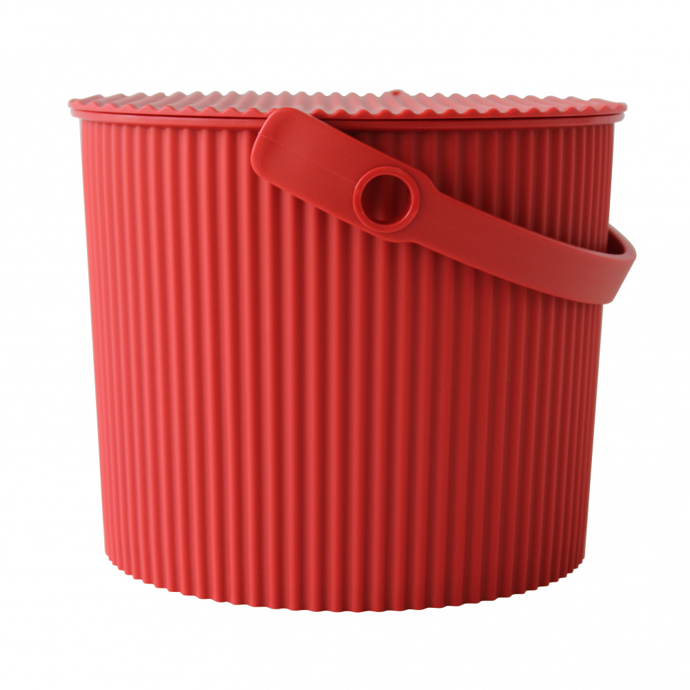 Omnioutil spand - rød,  8 L