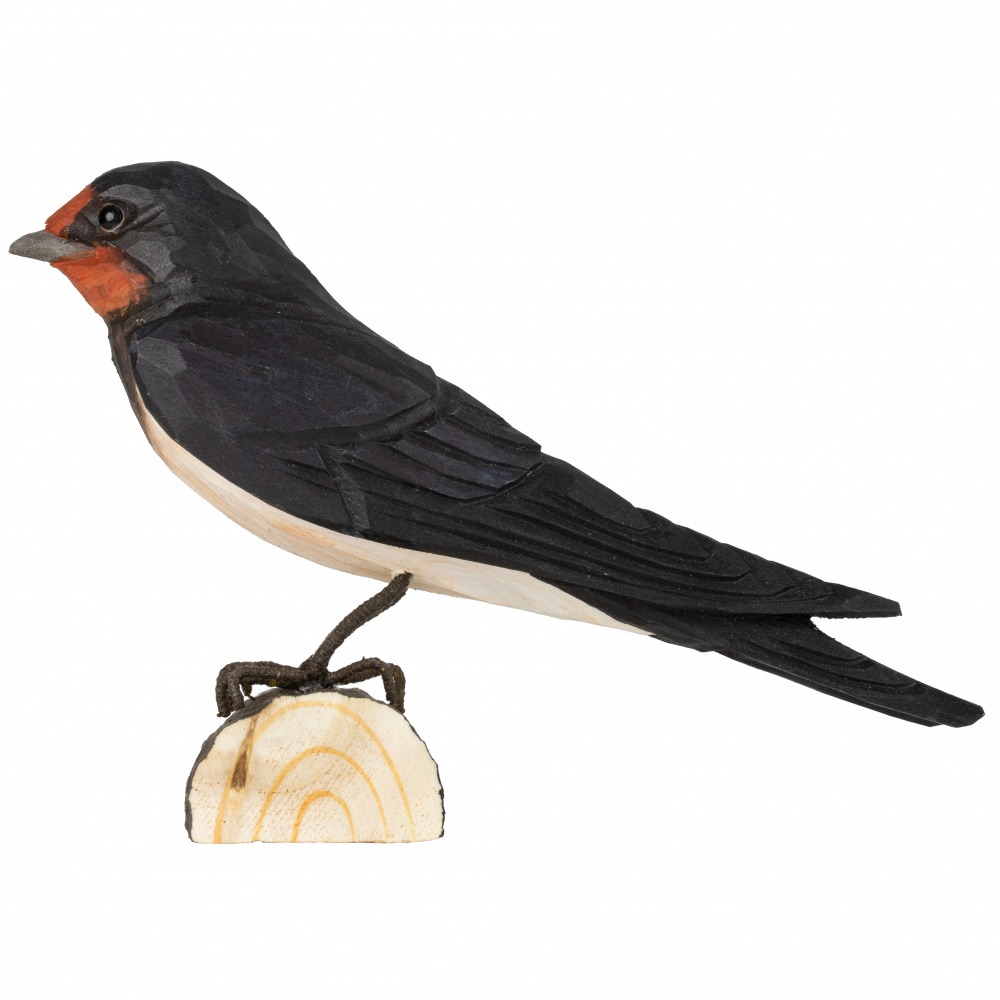 Oiseau en bois Wildlife Garden - hirondelle rustique - Image 3