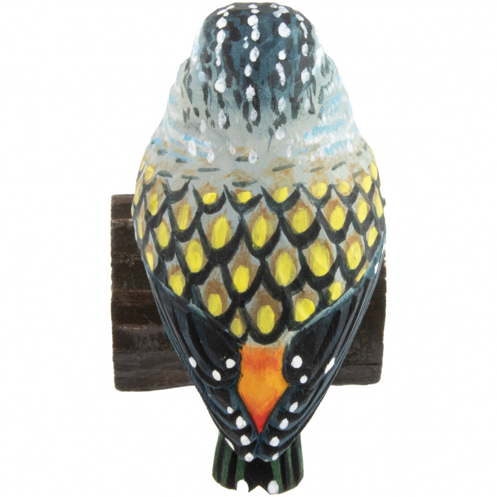Wildlife Garden wooden bird - spotted pardalote - Image 5