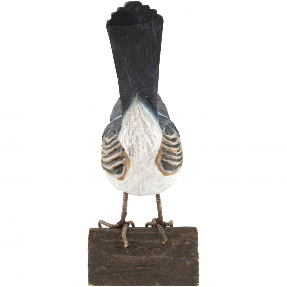 Wildlife Garden wooden bird - superb fairywren - Image 6