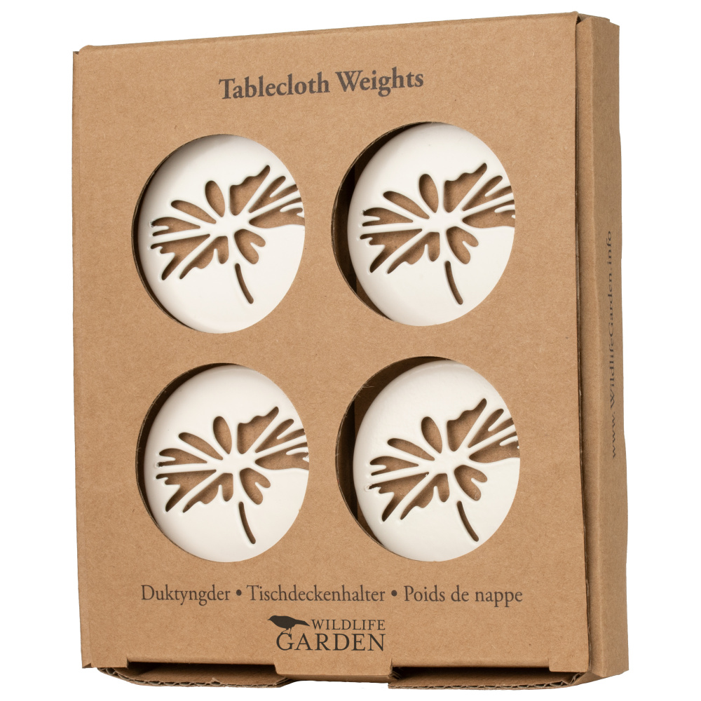 Wildlife Garden magneter til dug, 4 stk. - hvid - Billede 5