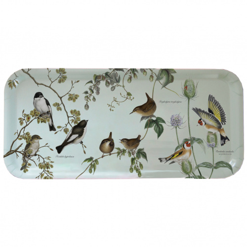 Koustrup & Co. dienblad, 32x15 - tuinvogels