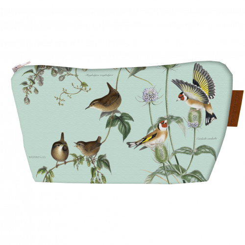 Koustrup & Co. trousse de maquillage avec fond - oiseaux du jardin