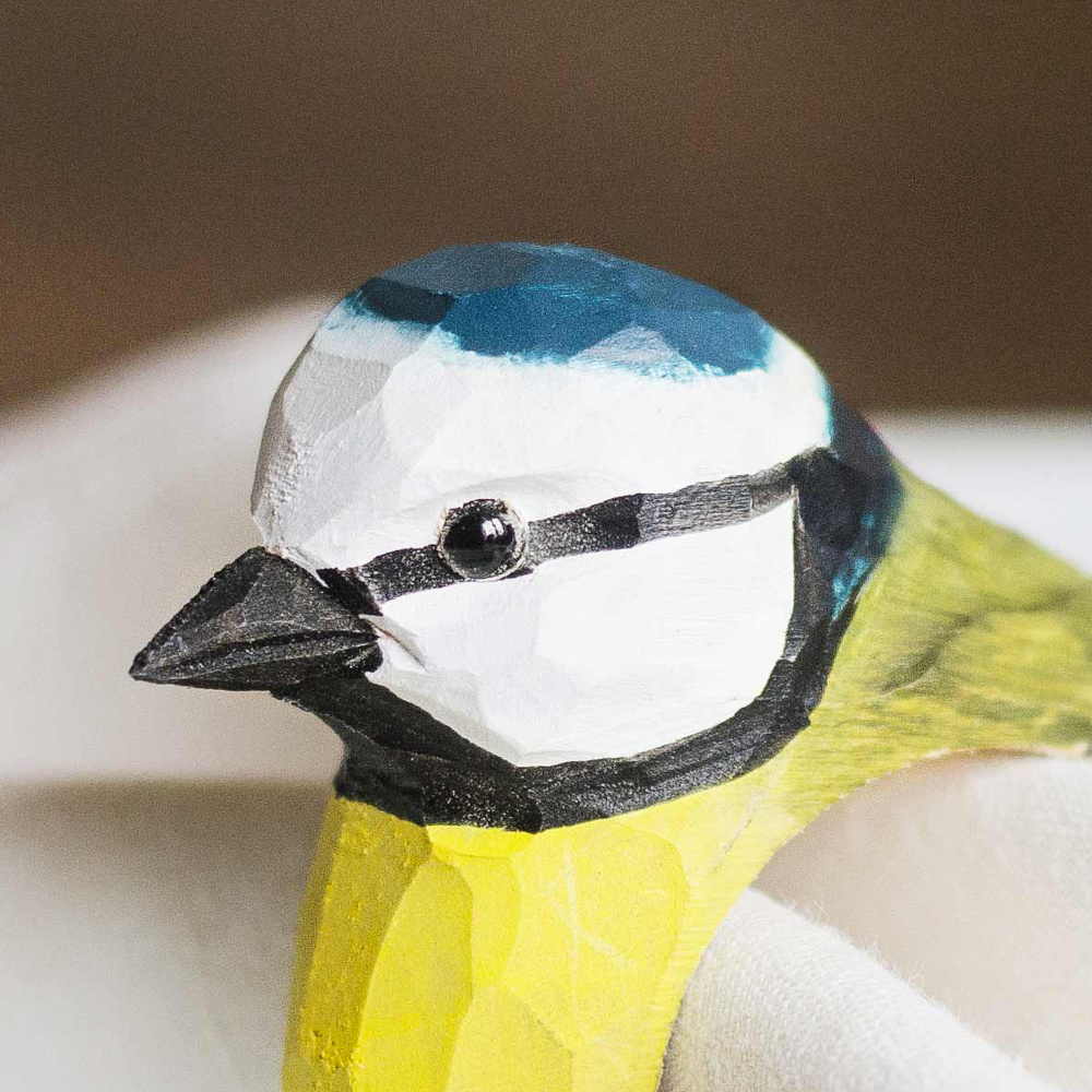 Wildlife Garden napkin ring - blue tit - Image 4