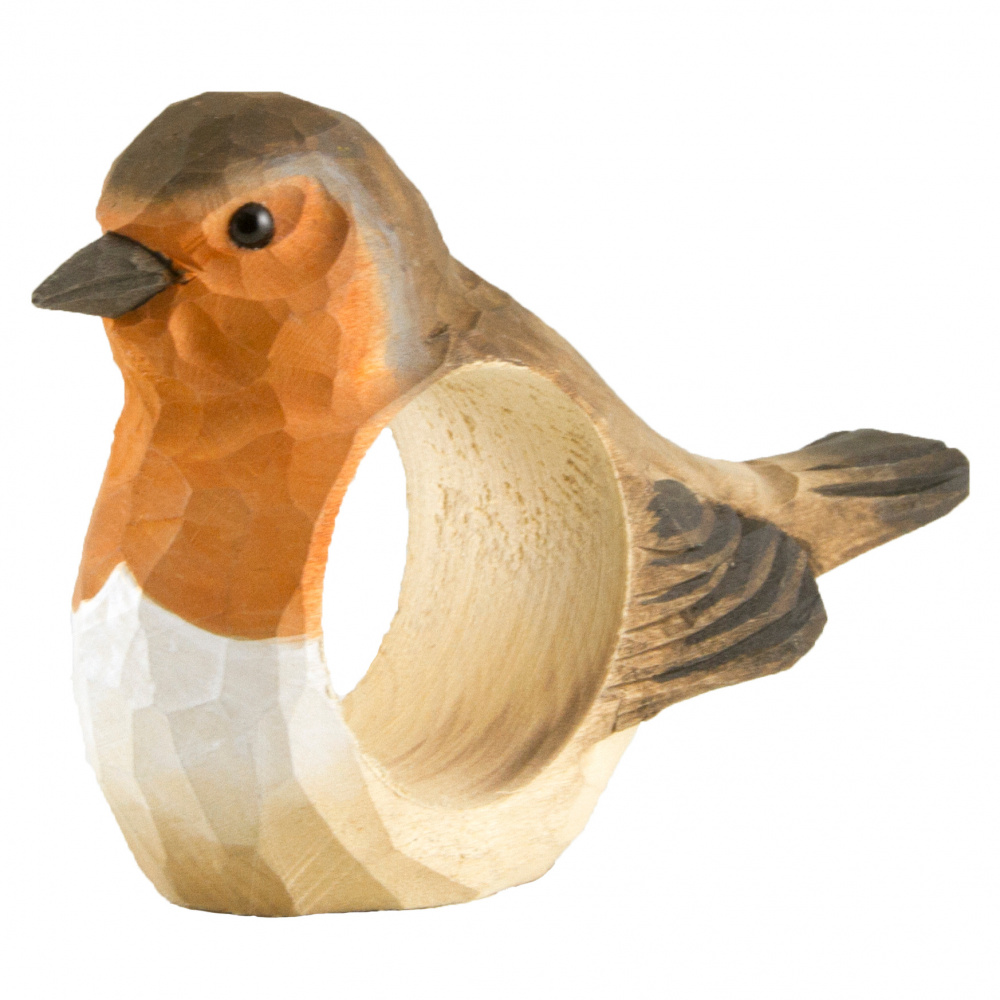 Wildlife Garden napkin ring - robin - Image 3