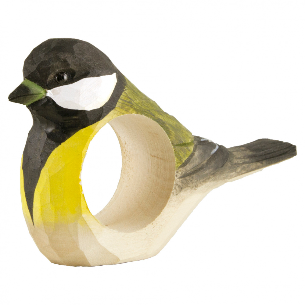 Wildlife Garden napkin ring - great tit - Image 3