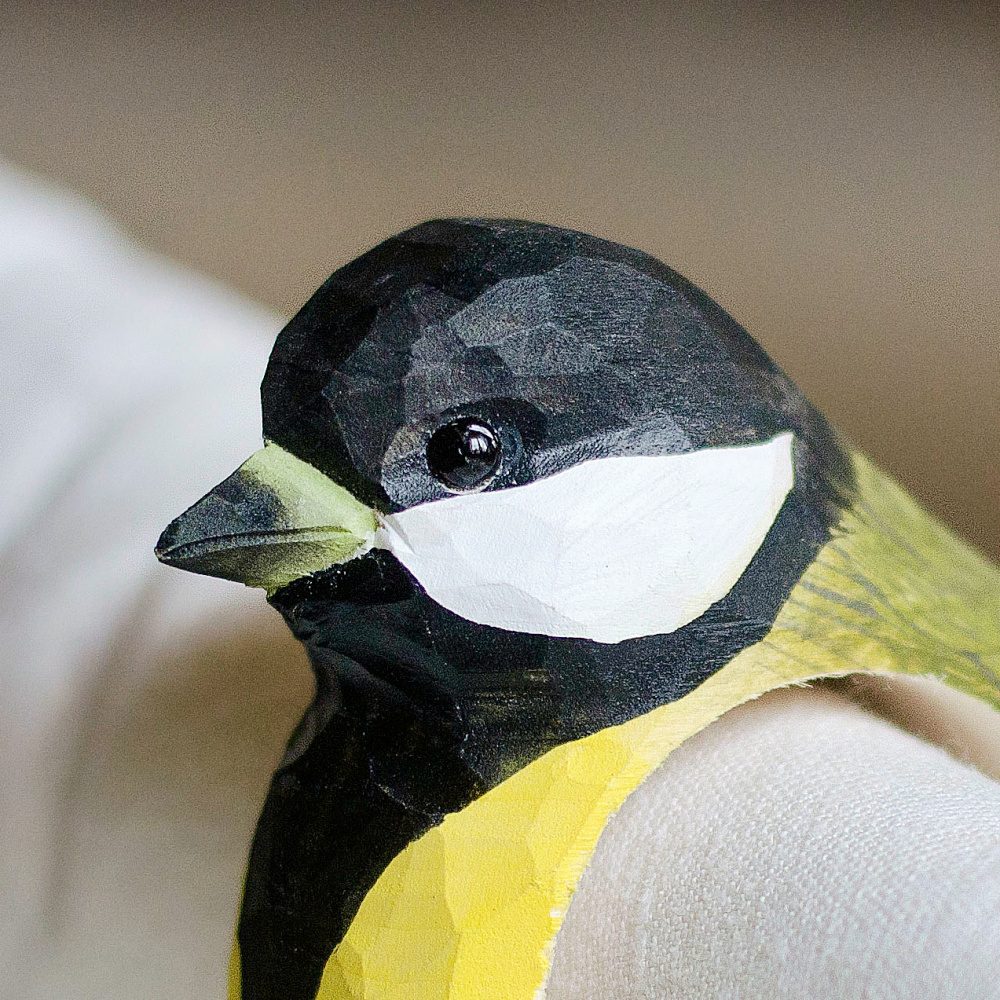 Wildlife Garden napkin ring - great tit - Image 4