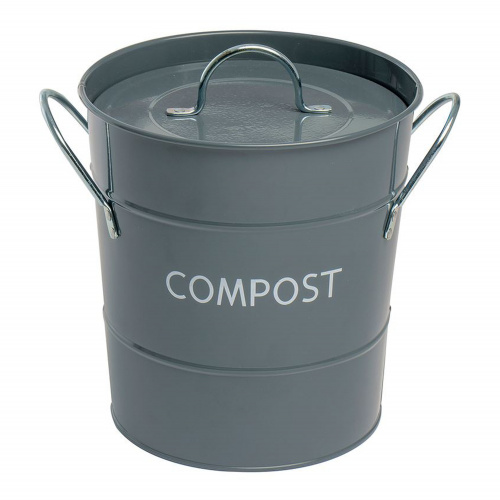 Eddingtons compostemmer, 2,8 L - grijs