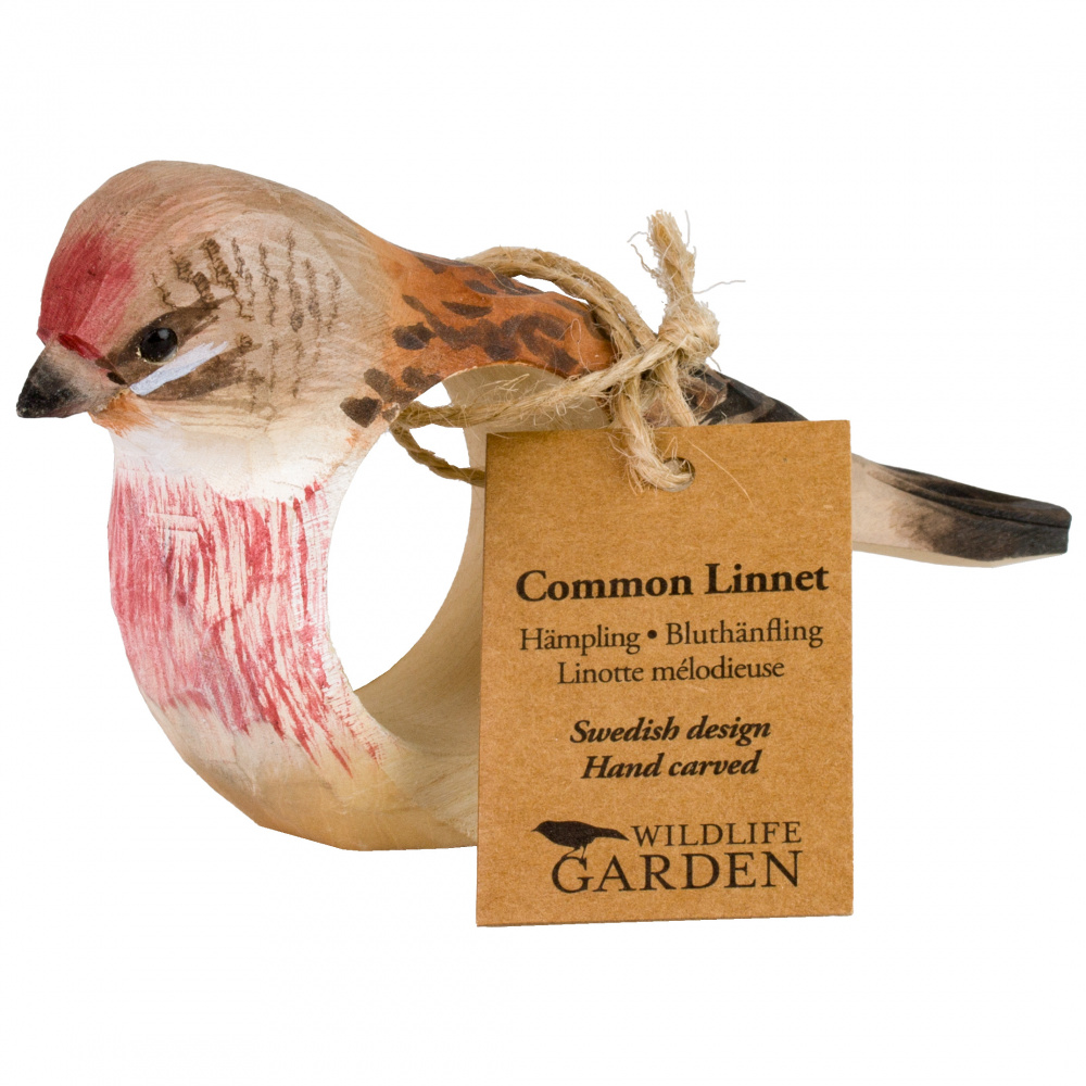 Rond de serviette Wildlife Garden - Linotte mélodieuse - Image 7