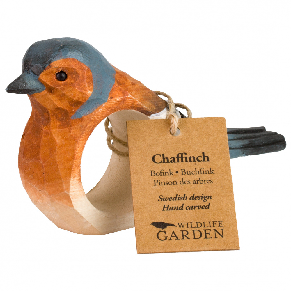 Wildlife Garden napkin ring - chaffinch - Image 9