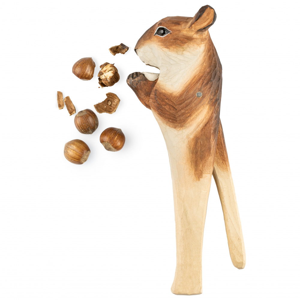 Wildlife Garden nutcracker with squirrel - Image 5