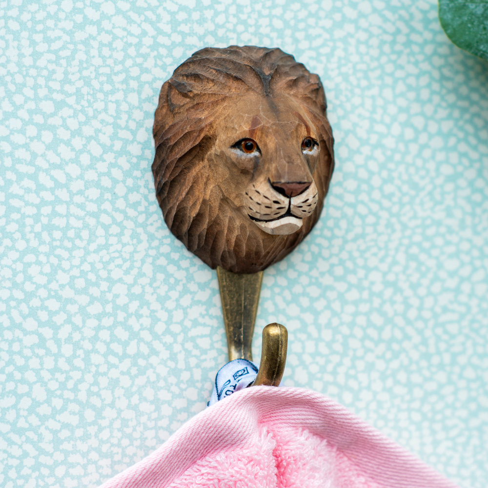 Wildlife Garden patère - lion - Image 3