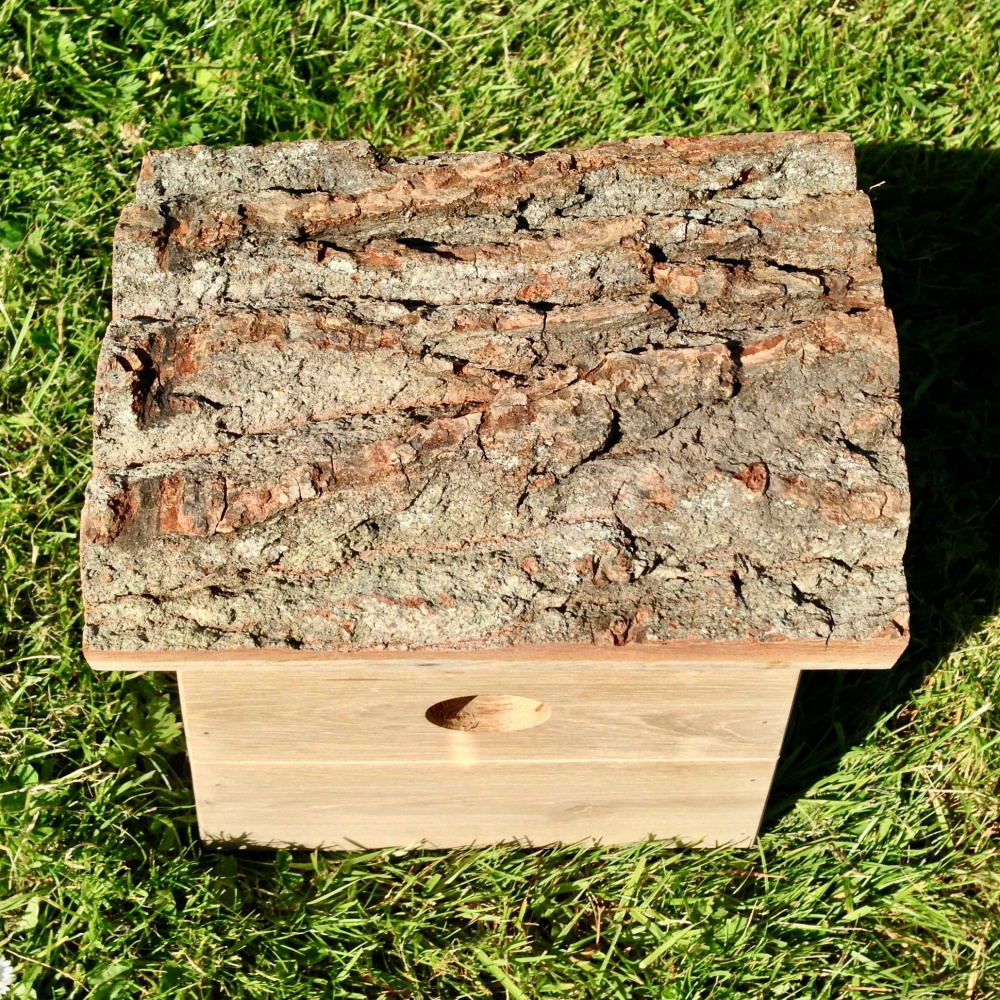 Hercules mouse white box with bark roof - Image 3