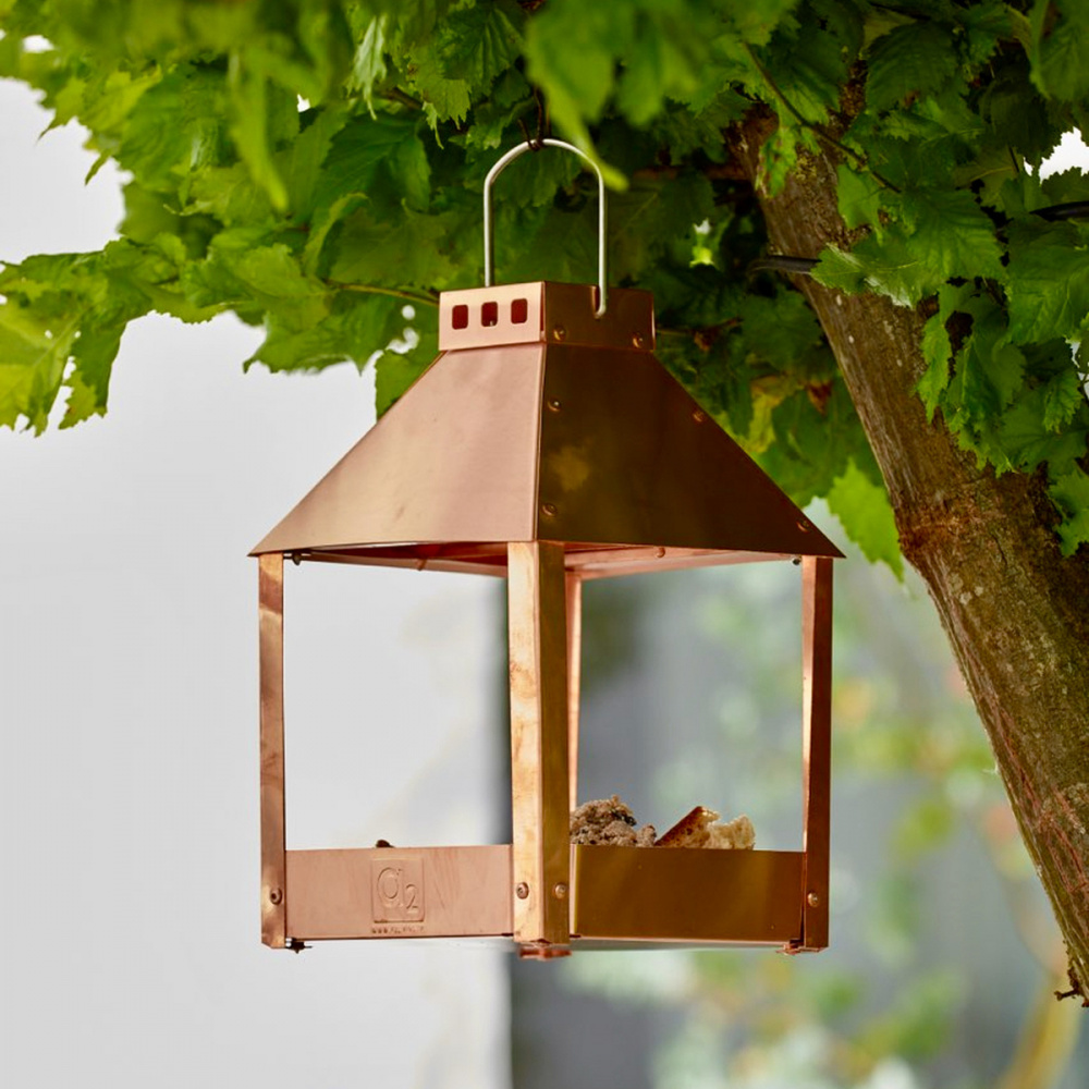 A2 Living bird feeder in genuine copper - Image 2