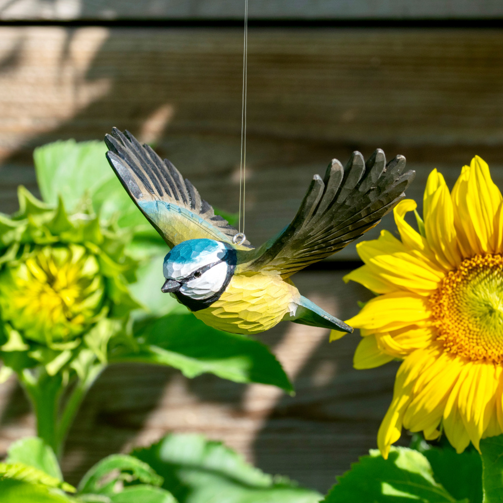 Wildlife Garden houten vogel - pimpelmees - Afbeelding 4