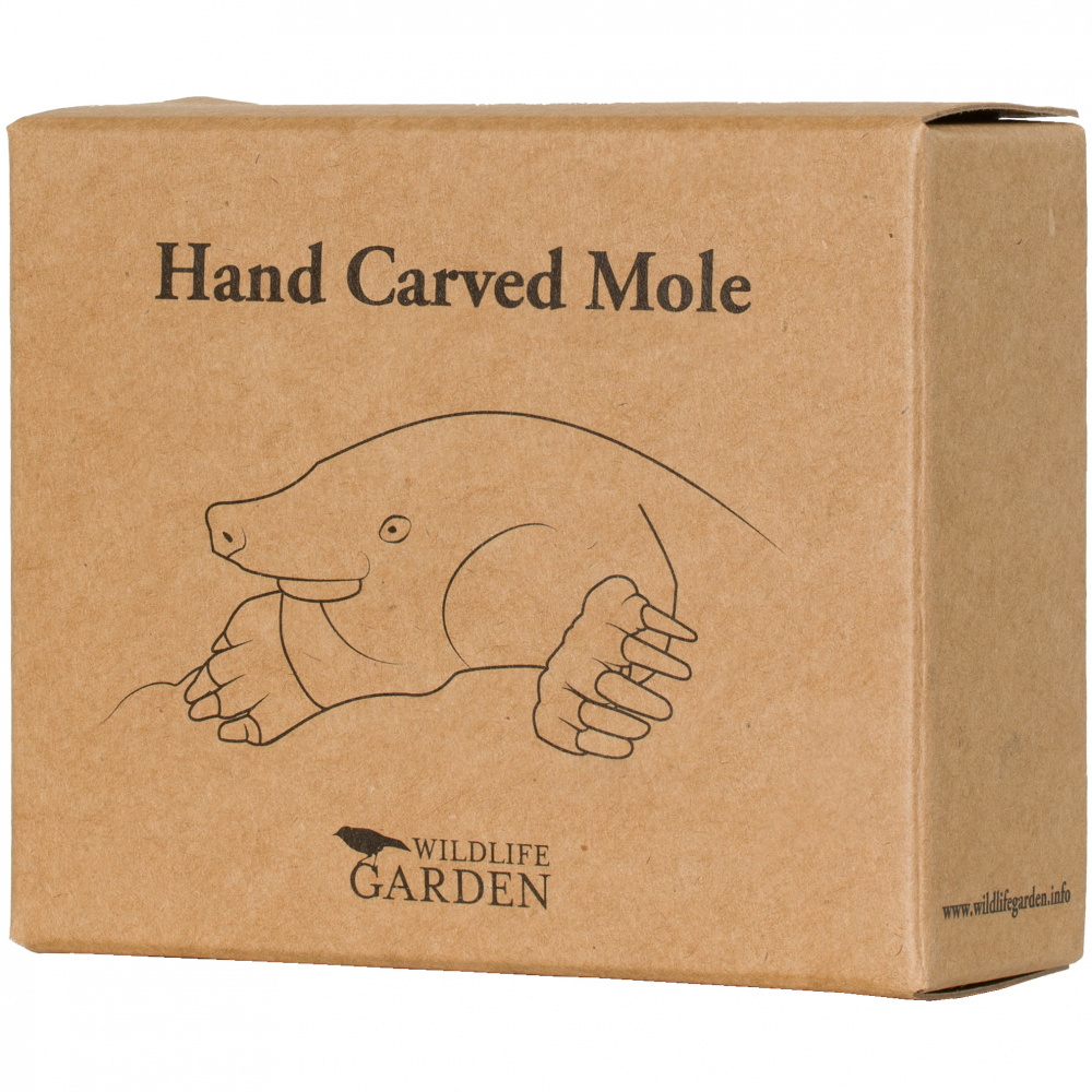 Wildlife Garden houten dier - mol - Afbeelding 8