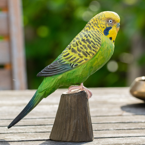 Wildlife Garden Vögel aus Holz Sittich