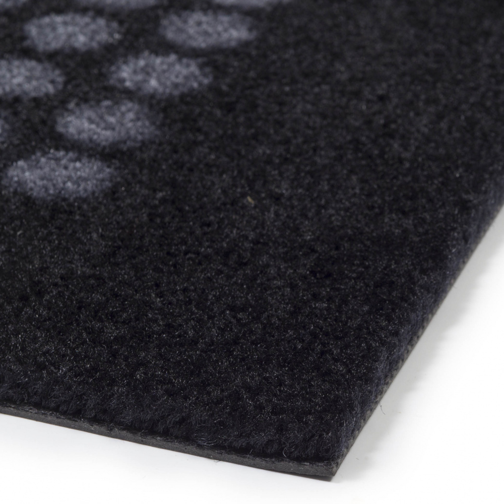 Tica Fußmatte Punkte/Schwarz - 90x200 - Bild 6