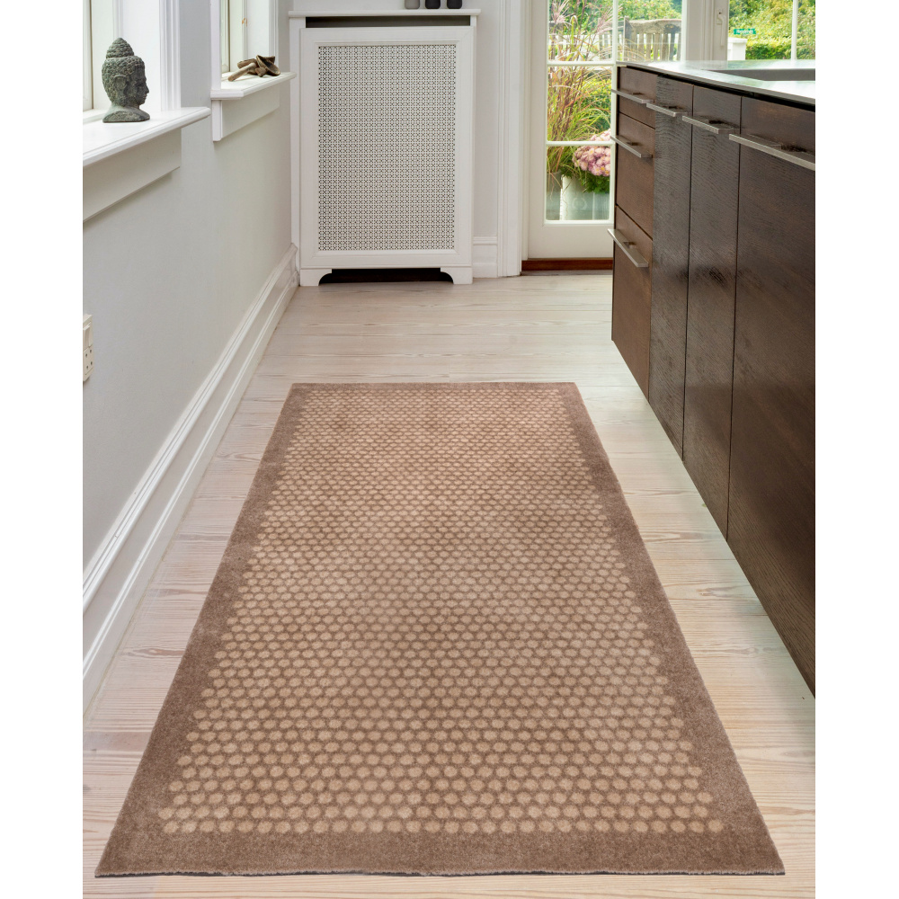 Tica door mat, dots/sand - 90x200 - Image 4