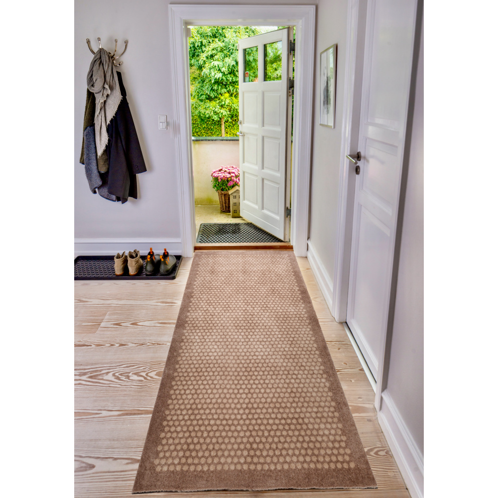 Tica door mat, dots/sand - 90x200 - Image 3