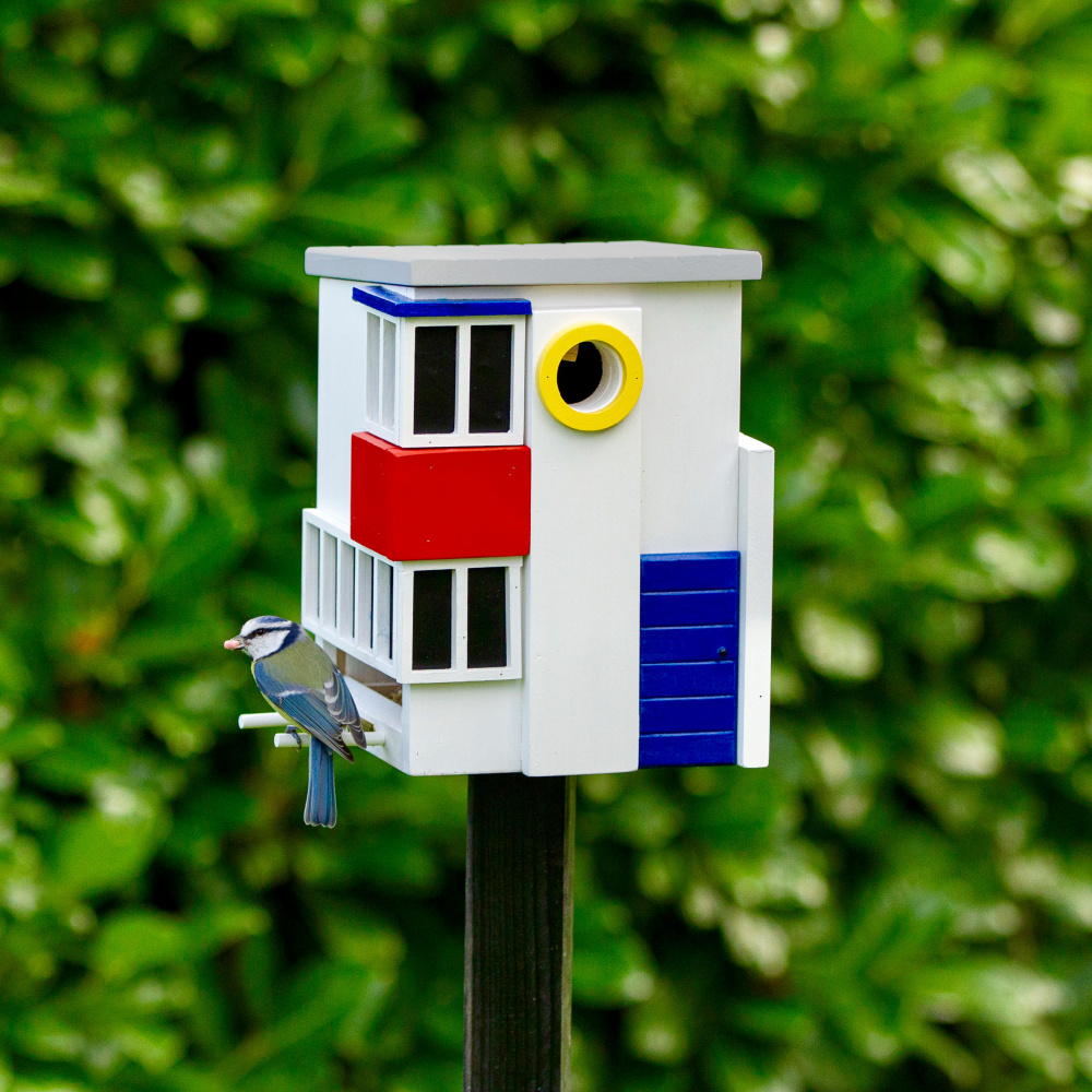 Wildlife Garden fuglehus/foderautomat - De Stijl - Billede 3