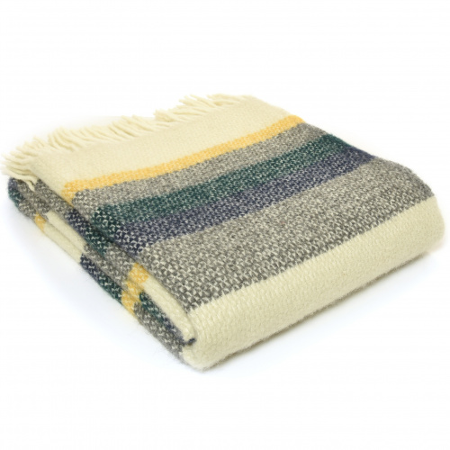 Tweedmill wollen plaid - Nightfall