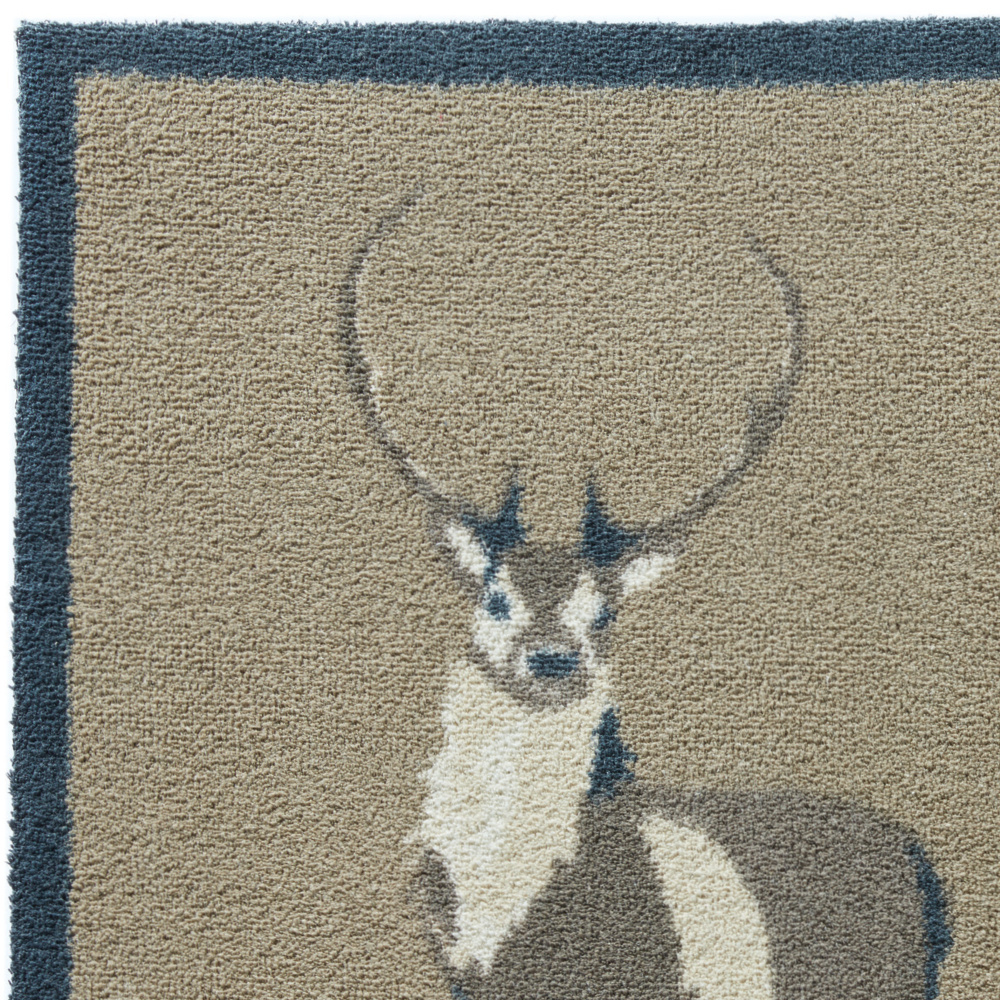 Hug Rug eko dörrmatta, 65x85 - Hjortar - Bild 3