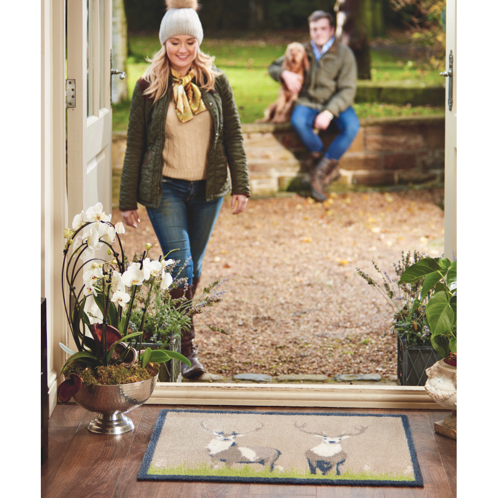 Hug Rug Eco Doormat, 65x85 - Deer - Image 2