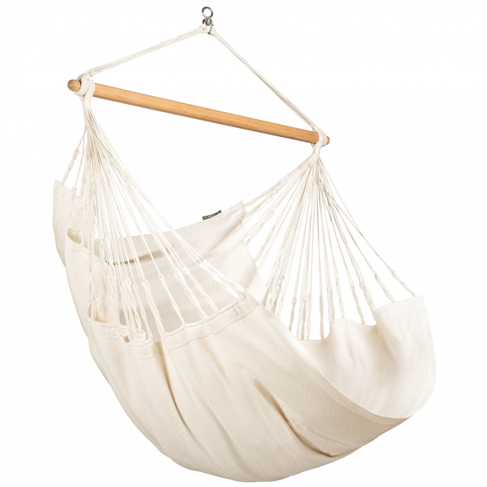 La Siesta fauteuil suspendu, confort, éco - Latte
