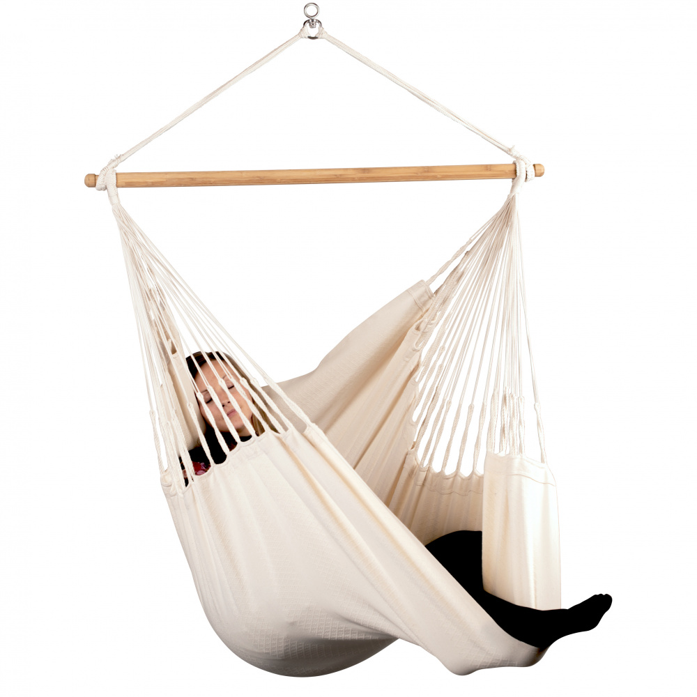 La Siesta fauteuil suspendu, confort, éco - Latte - Image 6