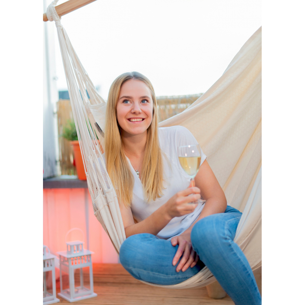 La Siesta hängstol, kingsize, eko – Latte - Bild 4