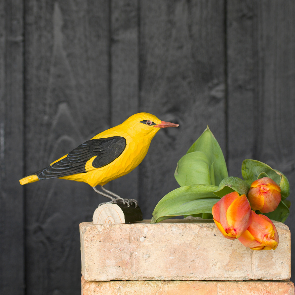 Wildlife Garden houten vogel - wielewaal - Afbeelding 4