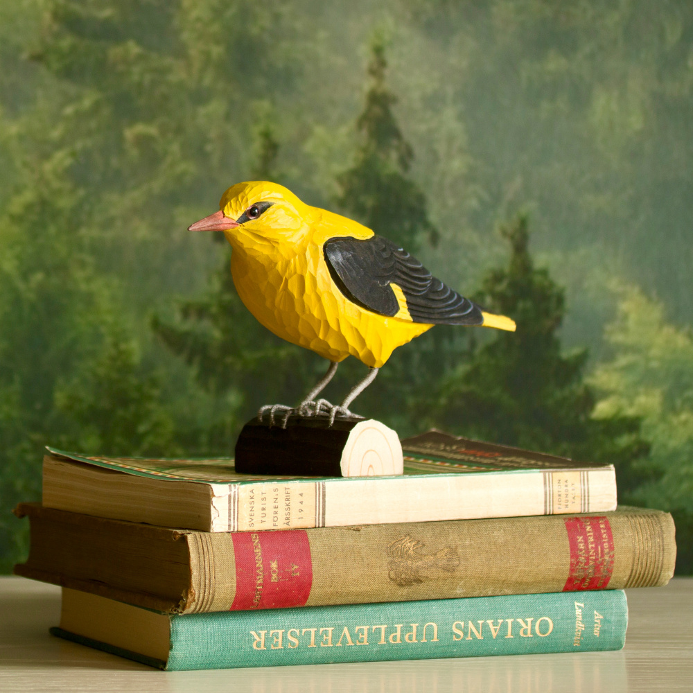 Oiseau en bois Wildlife Garden - loriot - Image 5