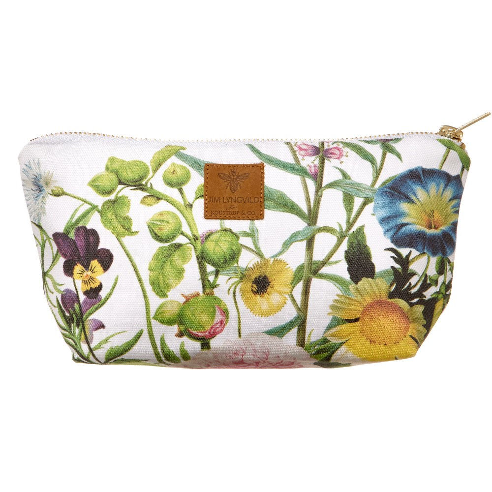 Jim Lyngvild kosmetiktaske m. bund - Flower Garden - Billede 2