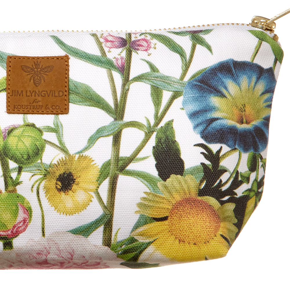 Jim Lyngvild kosmetiktaske m. bund - Flower Garden - Billede 3