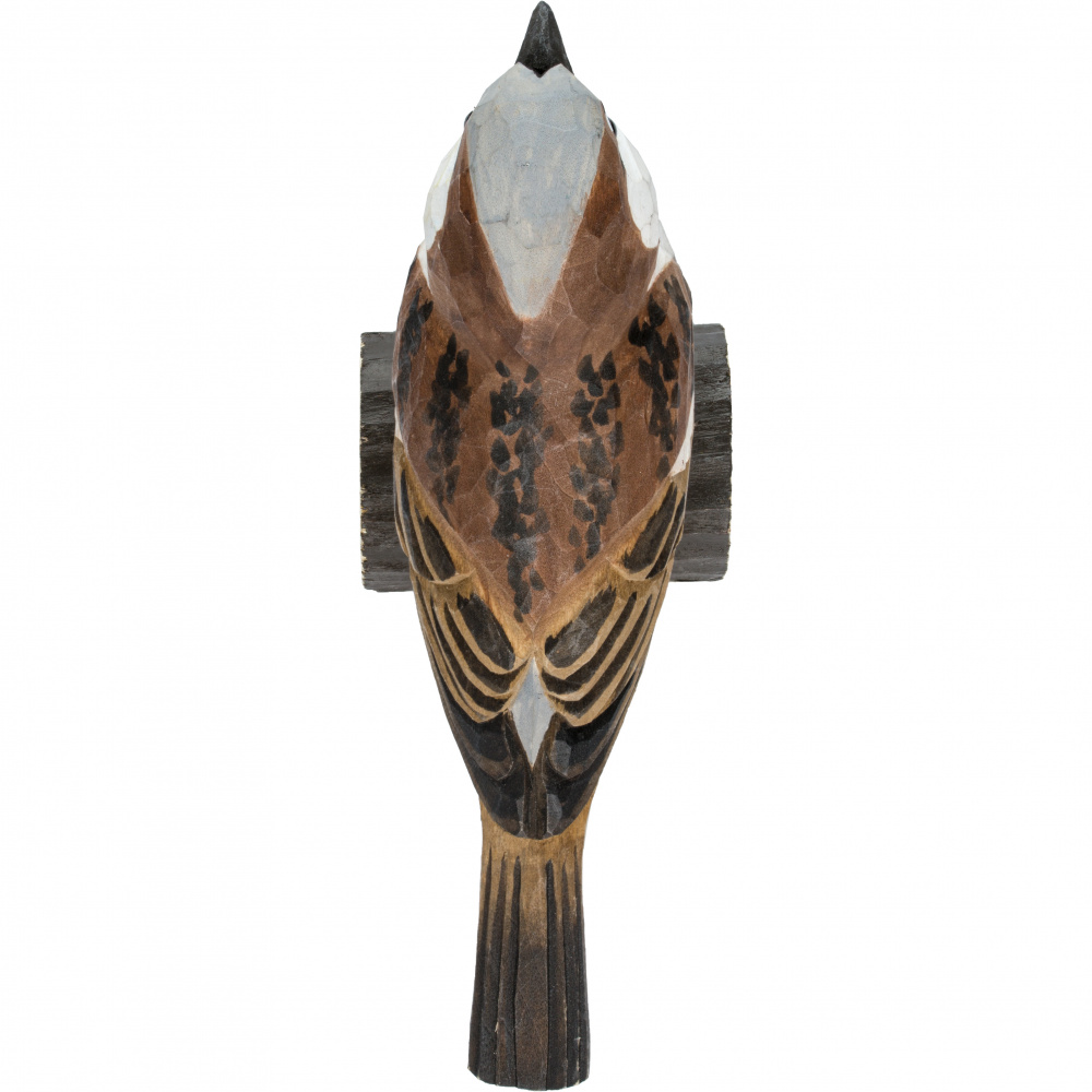 Wildlife Garden wooden bird - house sparrow - Image 5