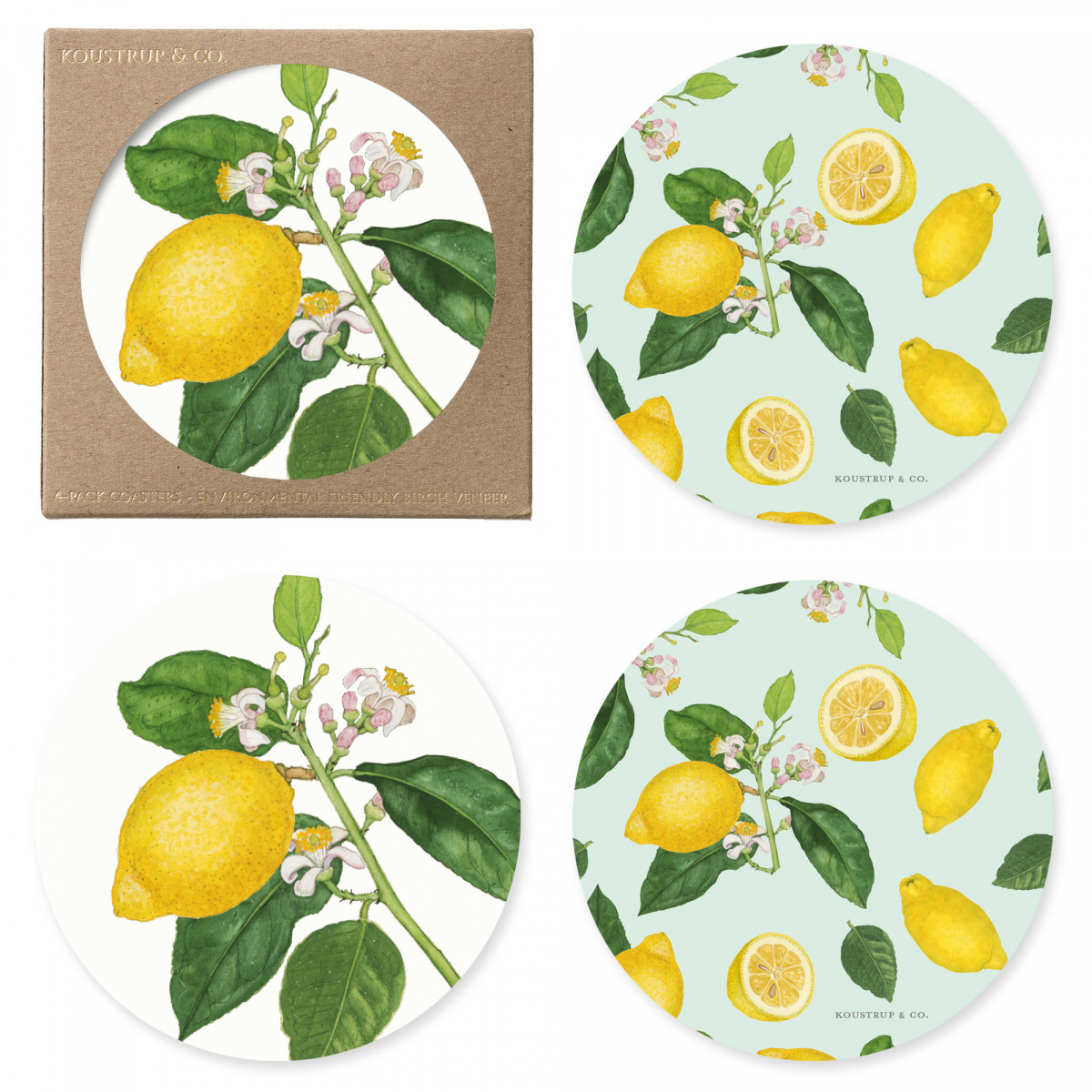 Koustrup & Co. glasbrikker - citroner
